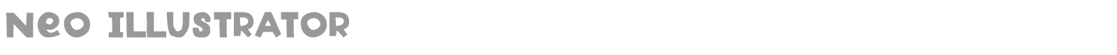 Neo Illustrator font preview